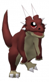 Image of red dinodragon